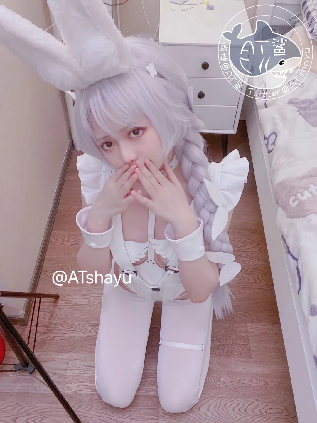 AT鲨 - 恶毒兔兔 [50P,2V-88MB] tg@simisebaisi 【丝足阁】035.webp